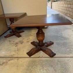 Wooden Pedestal Tables for Sale – Elegant Craftsmanship, Timeless Style