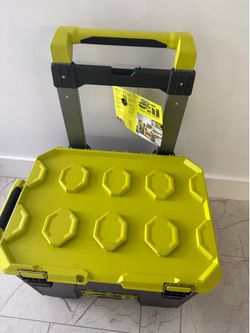 LINK Rolling Tool Box, RYOBI Green