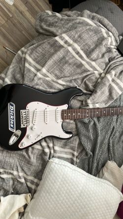 Squire stratocaster guitar