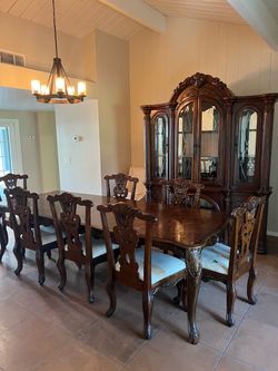 Dining Set with China Cabinet