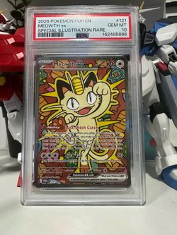 Meowth ex Special Illustration Rare PSA 10