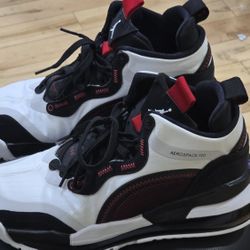 NIKE AIR JORDAN AEROSPACE 720 BLACK RED SPACE WHITE