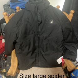 Size Large Spider Winter Coat 