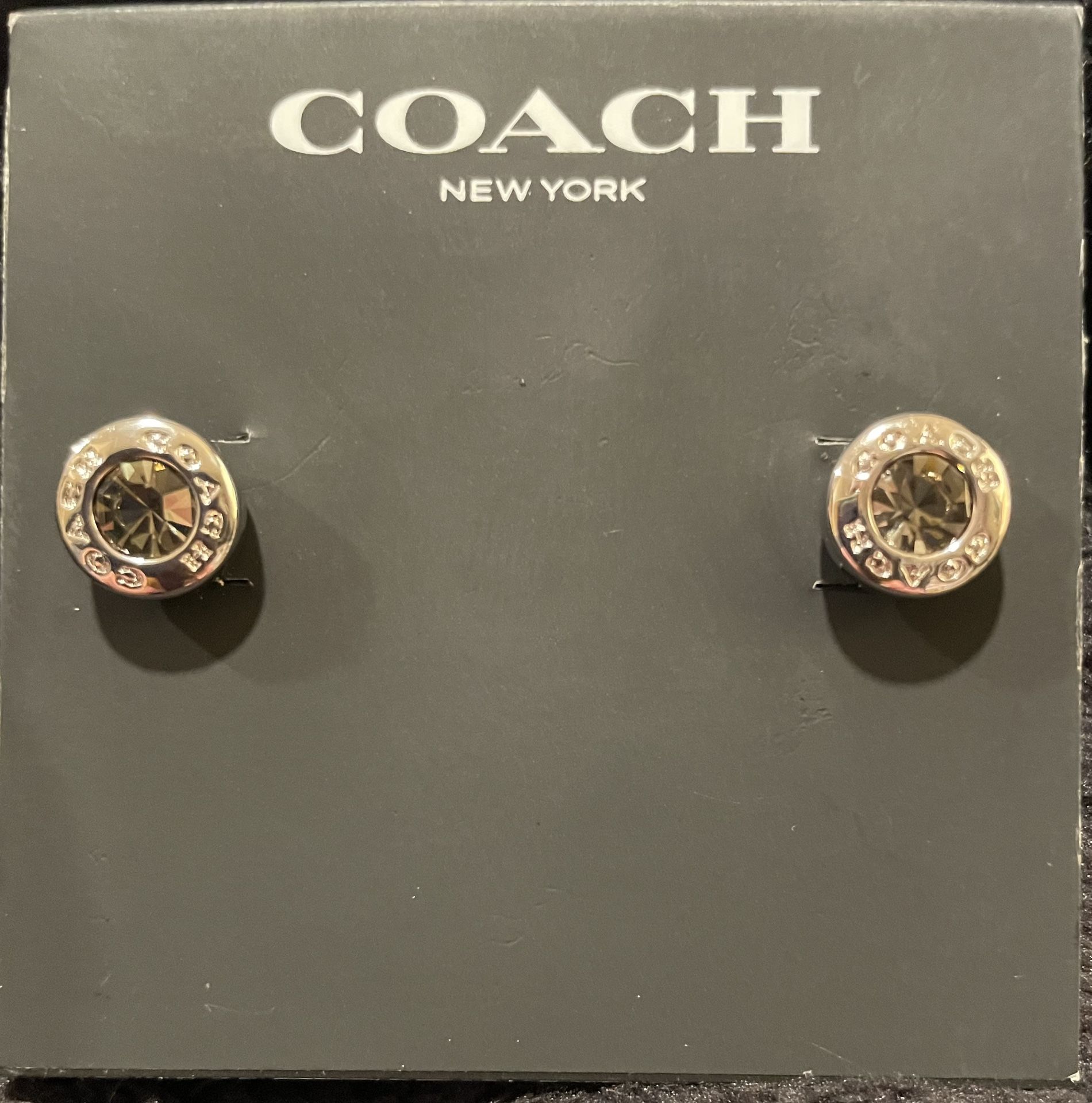 Coach earrings