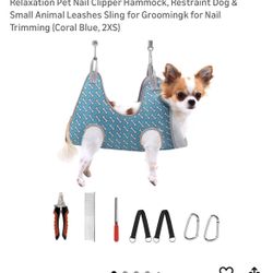 Dog Grooming Hammock Harness for Dogs Cats