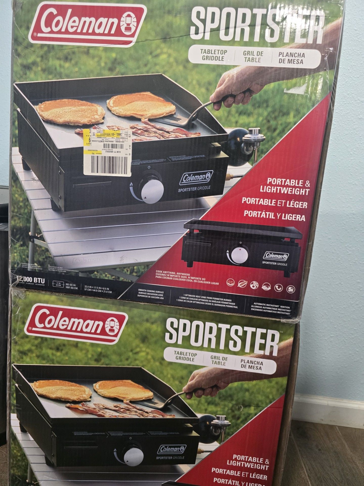 Coleman camping griddle