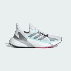 ADIDAS X9000L4 BOOST RUNNING WOMEN SHOES CRISTAL WHITE SIZES 6.5 & 7 FW8405