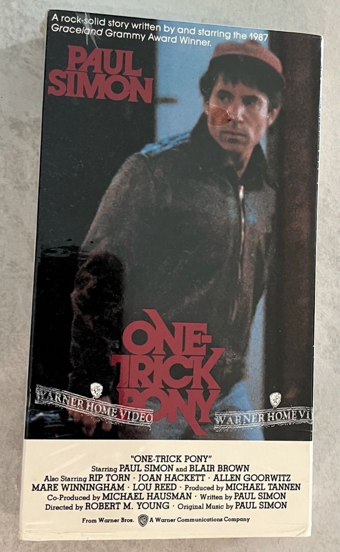 One Trick Pony (VHS; 1987) Paul Simon Rare Brand New