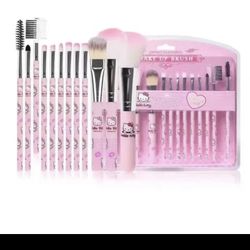 Hello Kitty Makeup Brushes Set(12pc)