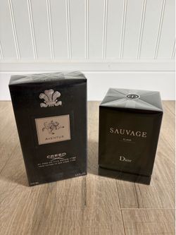 Creed Aventus and Dior Sauvage Elixir