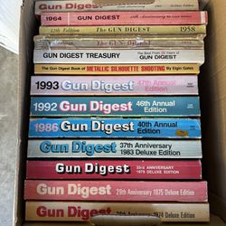 Guns & Ammo Magazine Lot: Gun Digest, Guns & Ammo, Guns Illustrated (104 pcs) +