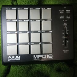 Akai Professional MPD18 MIDI Controller 