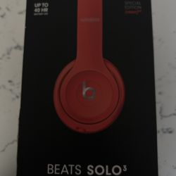BEATS STUDIO 3 SPECIAL EDITION COLOR RED 