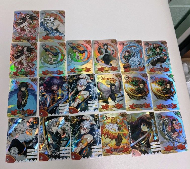 Demon Slayer SSR Cards