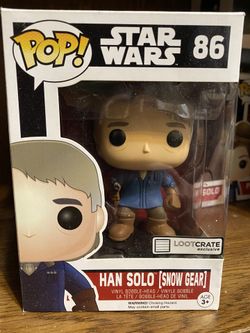 Han Solo (Snow Gear) Lootcrate Exclusive Funko Pop