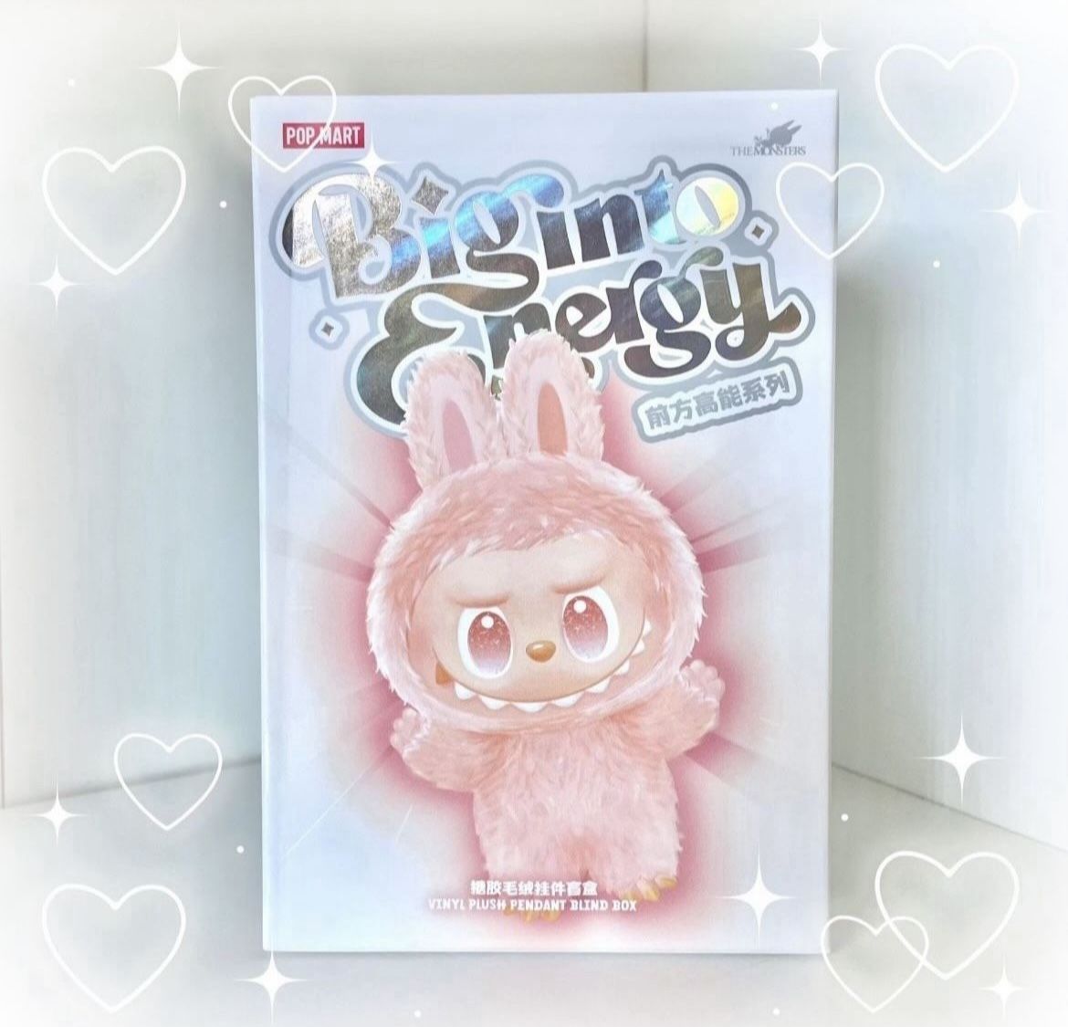 Pop Mart Labubu - THE MONSTERS Big Into Energy Series-Vinyl Plush Pendant Blind Box