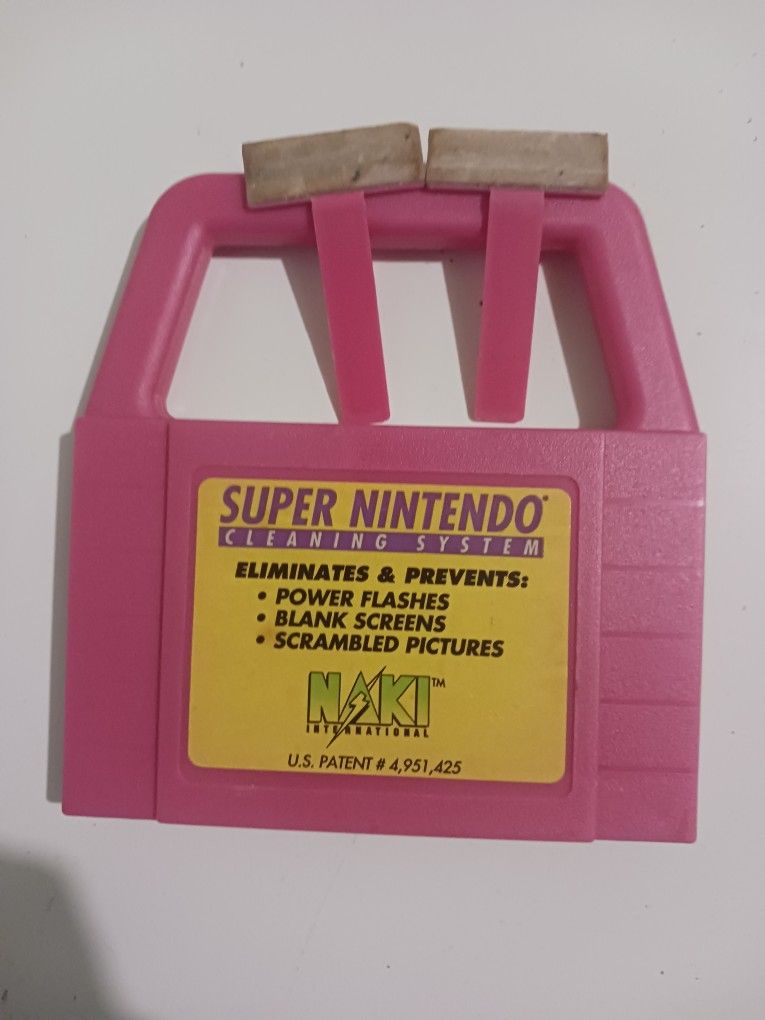 Super Nintendo Cleaning System