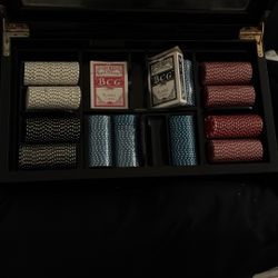 Poker Chips And Cards