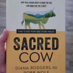 Hardback "Sacred Cow: The Case for Better Meat"