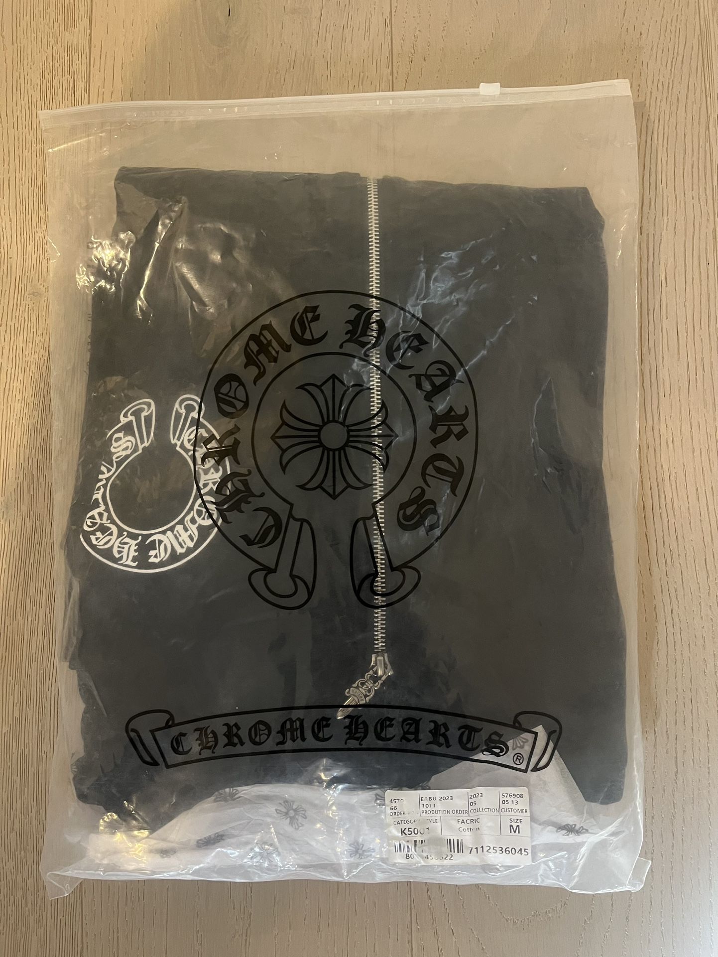Chrome Hearts Zip Up Hoodie