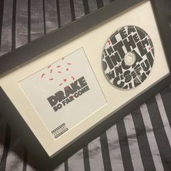 Drake So Far Gone Album Framed