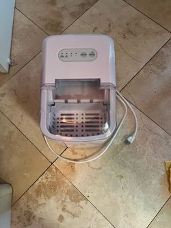 Countertop Ice Maker Machine Pink