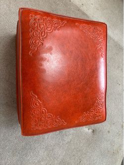 Vintage Ottomon and storage