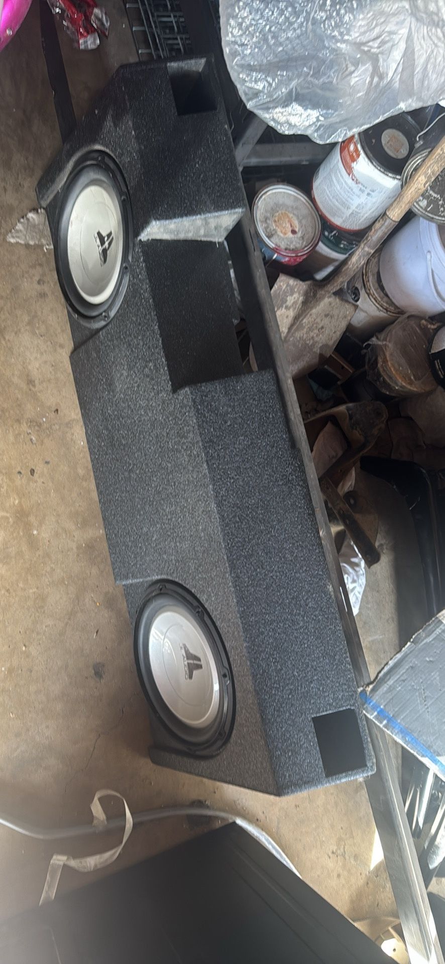 jl audio 12 subwoofer with box