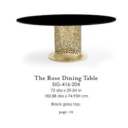 The Rose Dining Table By Caracole 