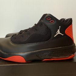 Nike Air Jordan Max Aura 2 Black Red White Sneakers 