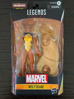 X-Men Marvel Legends Wolfsbane Action Figure (Marvel's Zabu BAF)