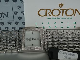 Croton Women's Diamond & Crystal Watch Bracelet