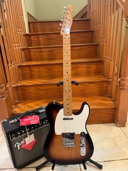 Fender Classic 50s Telecaster w/ Fender Champion 20 Amp