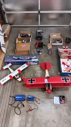 RC plane airplane and parts