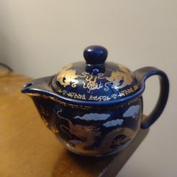 Double dragon 5 Claw teapot ornament