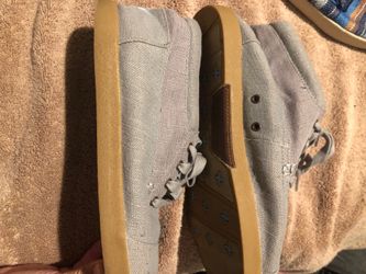 Toms shoes sneakers hightops mens 10.5