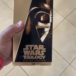Star Wars Trilogy VHS Only No DVD