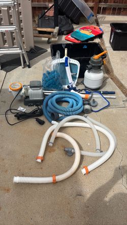 Pool pump & cleaner