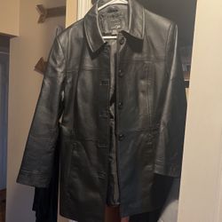 Leather Coat