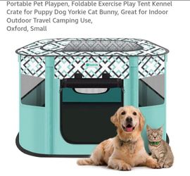 NEW PORTABLE PET PLAYPEN FOR SMALL DOG