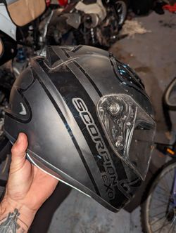 Scorpion Exo Full Face Helmet Size XL