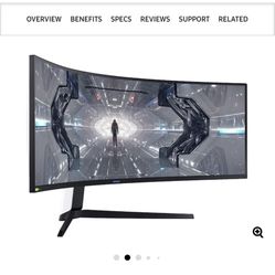 Samsung Odyssey G9 240hz 49” Gaming Monitor