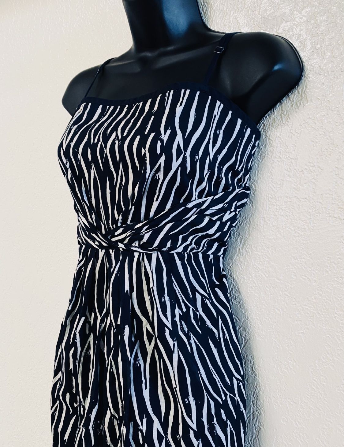 princess polly baby blue dress 40-Love Tennis Athletic Dress - Navy with White Trim