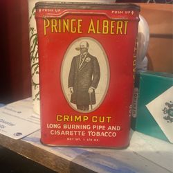 1907 Prince Albert Cigarette Tin Container