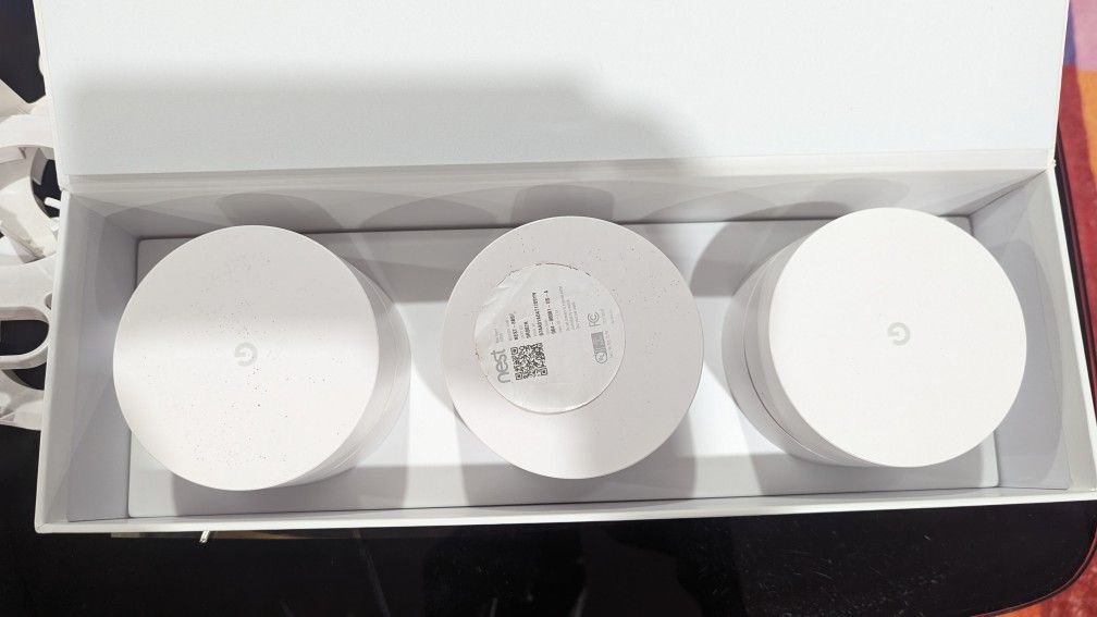 Google Wifi - AC1200 - Mesh WiFi System - Wifi Router - 4500 Sq Ft Coverage - 3 Prk
