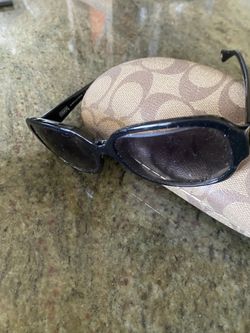 Coach Sunglasses And Coach Case