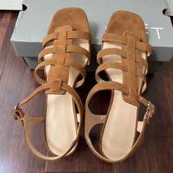 Sandals Shoes Cross Cross Straps 