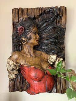 Vanguard Studios 1970's Vintage Sculpture Painting