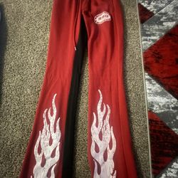 rockstar originals stocked sweat pants the size is a large 