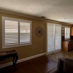 Handcrafted Solid Wood Shutters - Custom Fit Interior Window Coverings & Closet Doors - Free In Home Estimates & Quick Quotes (Persianas de Madera)